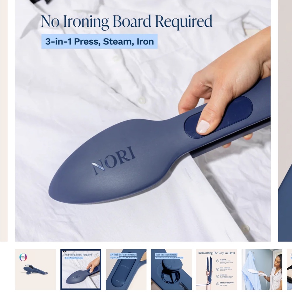 Blue Travel steamer